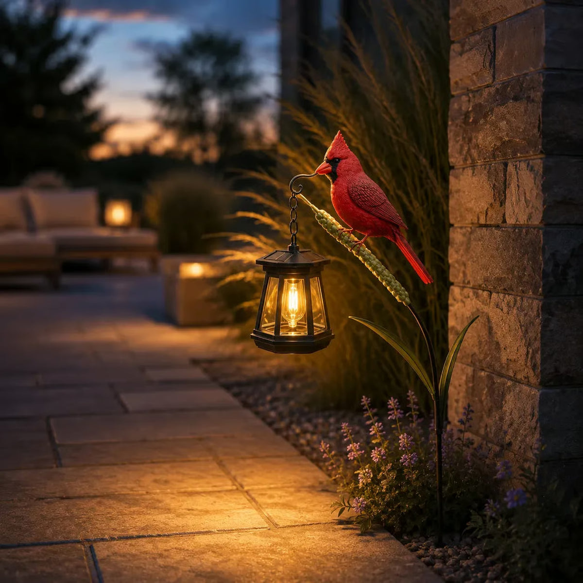 🔥🐦 Cardinal Solar Light—A Beautiful Garden Light That Feels Full of Life