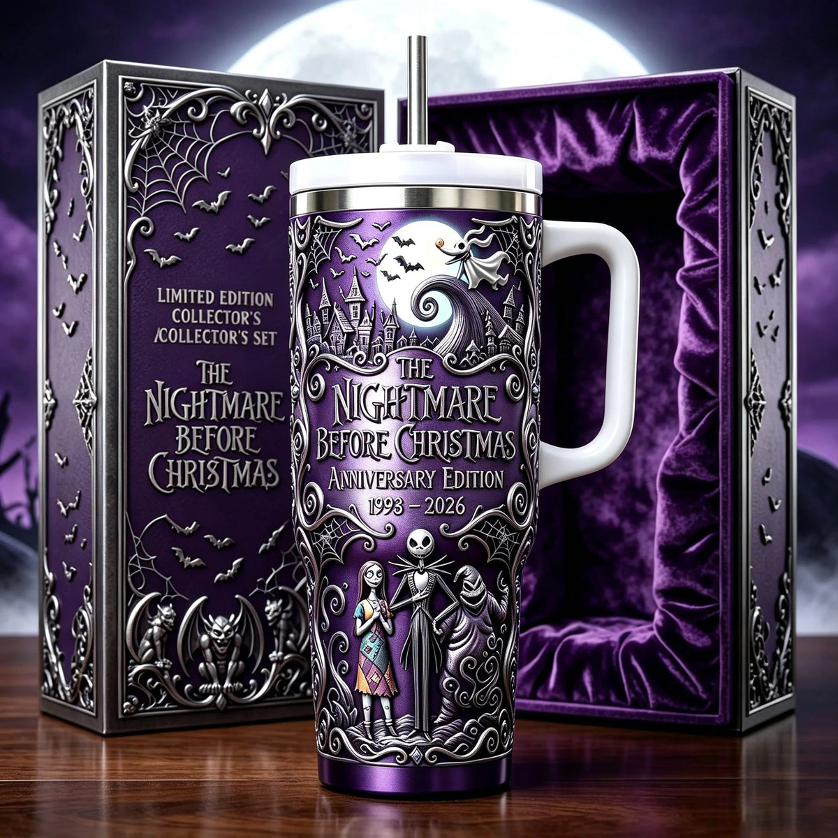 "The Nightmare Before Christmas" 33rd Anniversary Tumbler