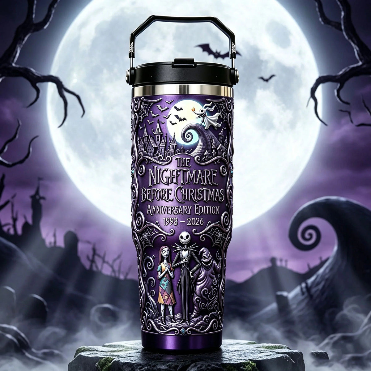 "The Nightmare Before Christmas" 33rd Anniversary Tumbler