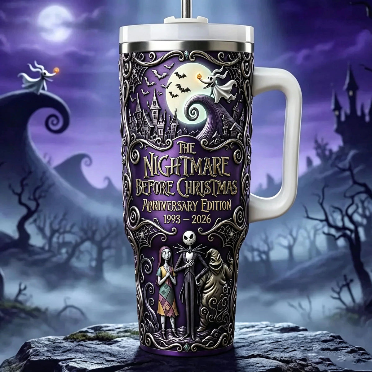 "The Nightmare Before Christmas" 33rd Anniversary Tumbler